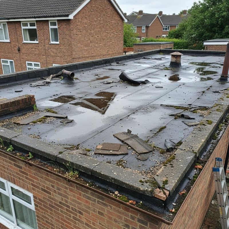 Roof Drainage Repair