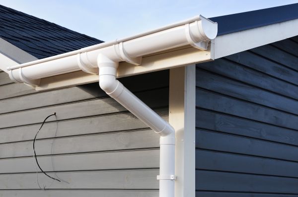 PVC Rain Gutter Installation in Brunswick