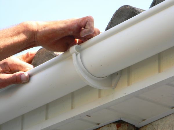 Plastic Gutter Repair in Brunswick